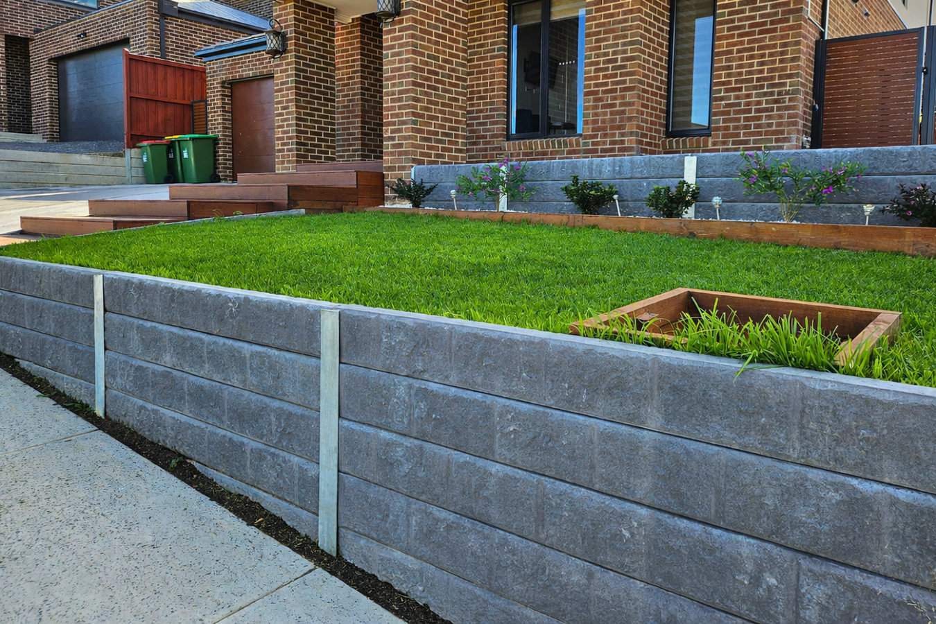 Concrete retaining walls in San Jacinto, CA
