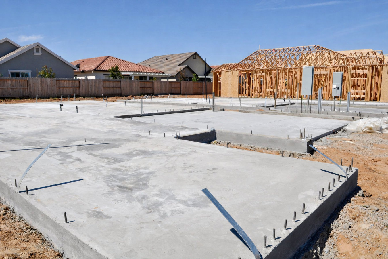 Foundation installation in San Jacinto, CA